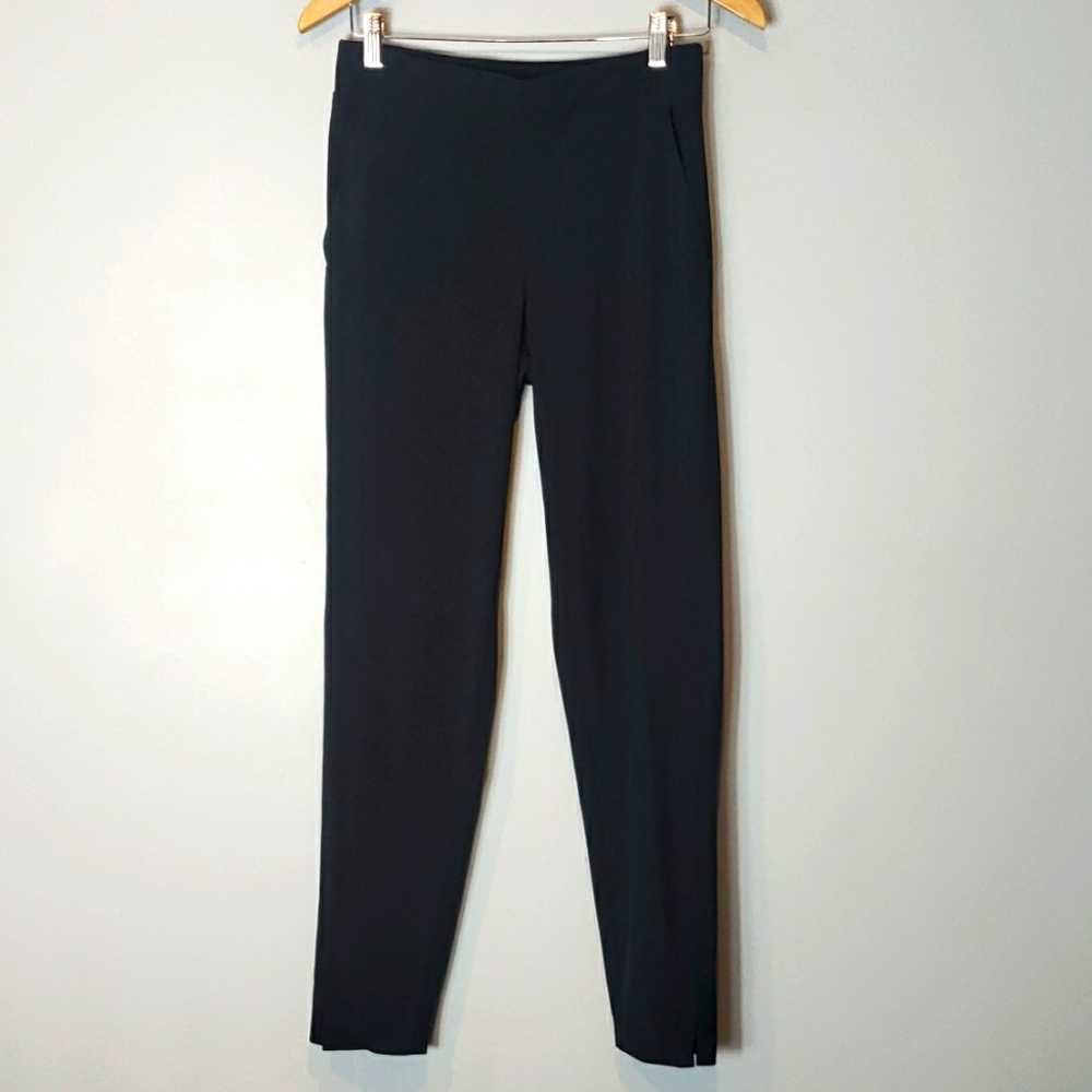 Athleta Womens Brooklyn Ankle Pant Size 14 Black Athletic Athleisure. Like new.